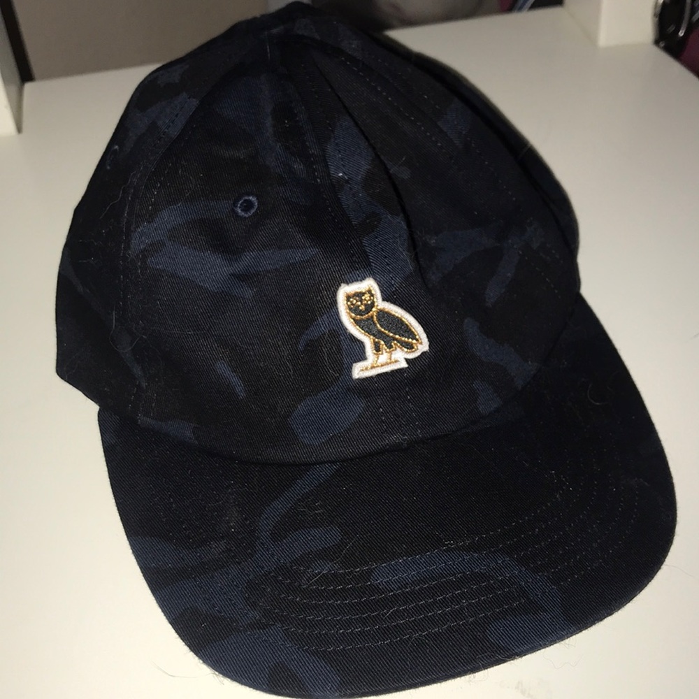 Blue Camo OVO Owl Hat